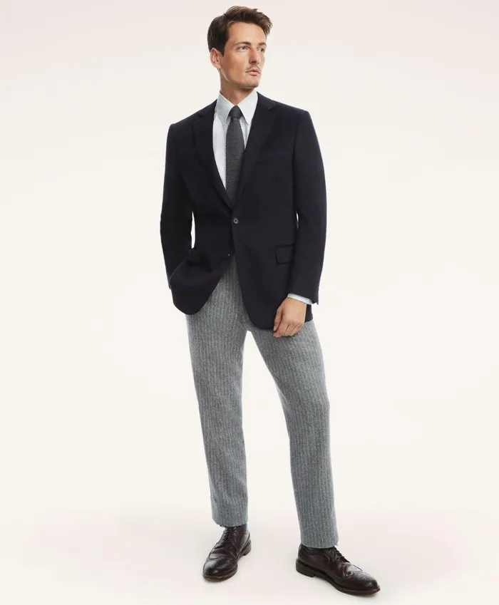 Sport Coats andamp Blazers Men Brooks Brothers Regent ClassicFit Cashmere Sport Coat Navy Sport Coats andamp Blazers Men Brooks Brothers Regent ClassicFit Cashmere Sport Coat Navy