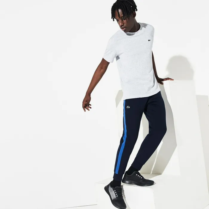 SPORT Colorblock Fleece Sweatpants Navy BlueBlueNavy Blue Mens Lacoste Tracksuits Near Me SPORT Colorblock Fleece Sweatpants Navy BlueBlueNavy Blue Mens Lacoste Tracksuits Near Me