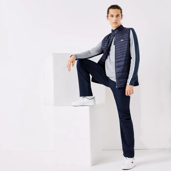 SPORT Lightweight WaterResistant Quilted Vest Navy Blue Mens Lacoste Jackets and Coats Online Outlet Store SPORT Lightweight WaterResistant Quilted Vest Navy Blue Mens Lacoste Jackets and Coats Online Outlet Store