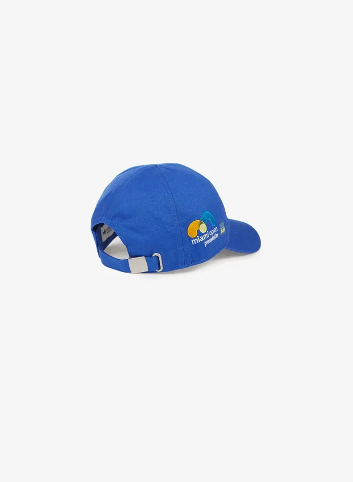 SPORT Miami Open Cotton Cap BlueOrangeNavy Blue Mens Lacoste Caps and Hats Shop