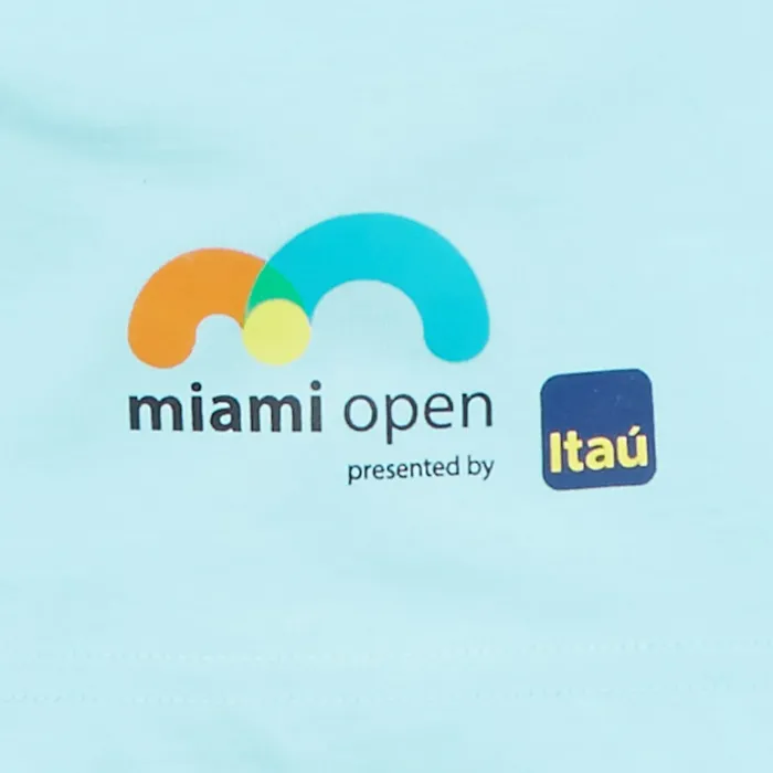 SPORT Miami Open Crew Neck Graphic Tee Turquoise Mens Lacoste TShirts On Sale