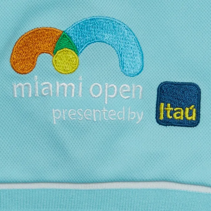 SPORT Miami Open Edition Technical Piqu Polo TurquoiseWhite Mens Lacoste Polos Gift Ideas