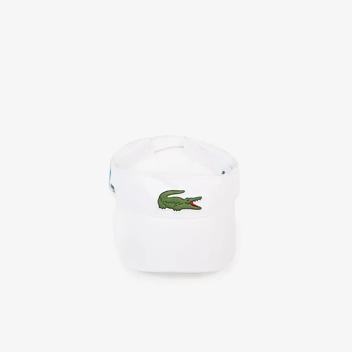 SPORT Miami Open Edition Visor White Mens Lacoste Caps and Hats Gift for Friend