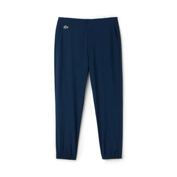SPORT Novak Djokovic Stretch Technical Midlayer Trackpants Denim Mens Lacoste Pants and Shorts Outlet