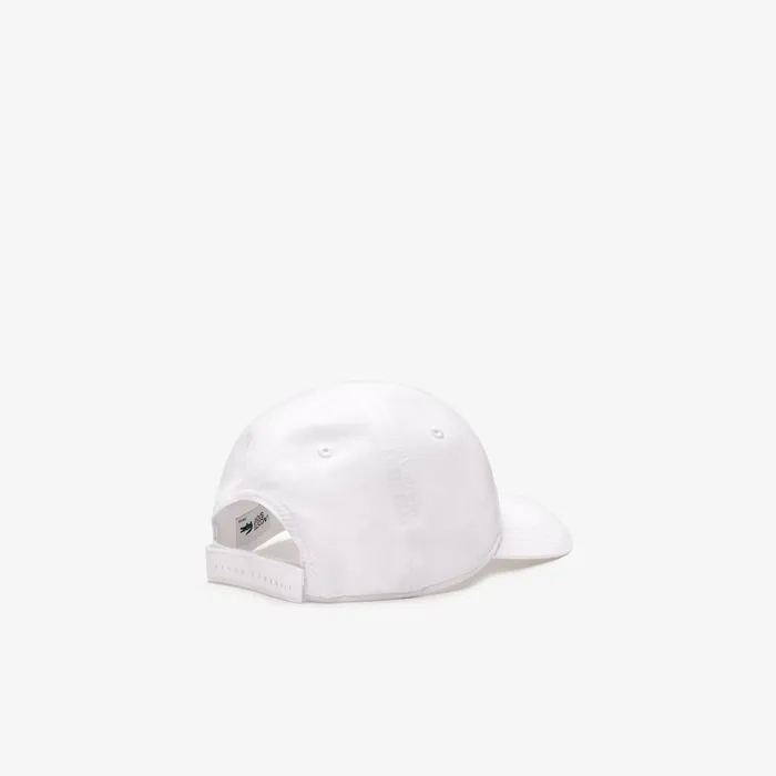 SPORT Novak Djokovic Tennis Cap White Mens Lacoste Caps and Hats Near Me