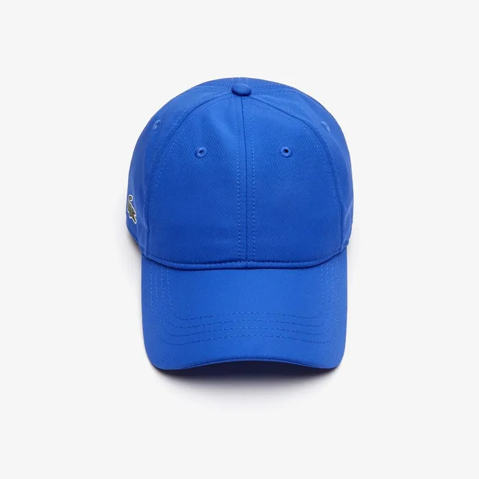 SPORT Performance Fabric Cap Blue Mens Lacoste Caps and Hats Online Outlet Store