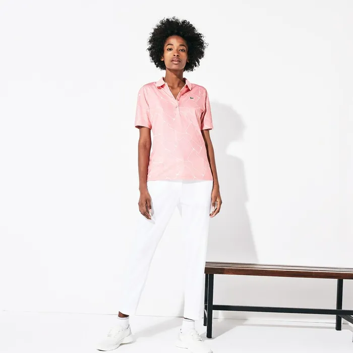 SPORT Performance Golf Pants White Womens Lacoste Pants and Shorts USA