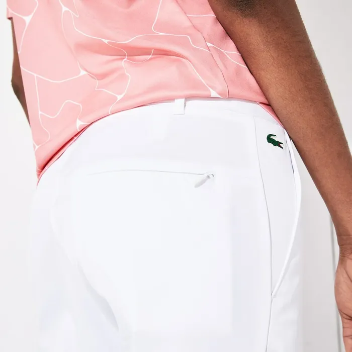 SPORT Performance Golf Pants White Womens Lacoste Pants and Shorts USA