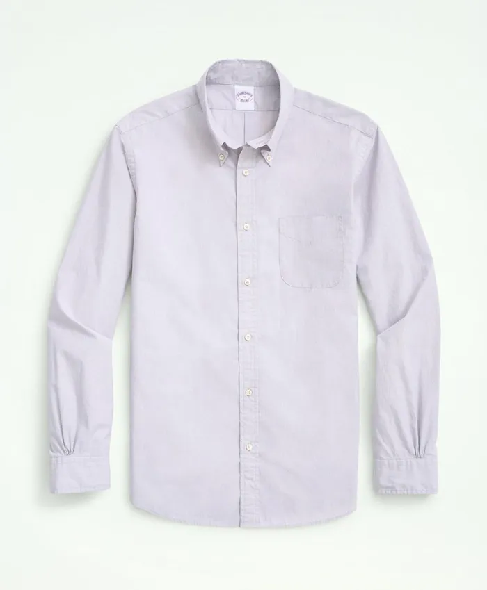 Sport Shirts Men Brooks Brothers Big andamp Tall Friday Shirt Poplin EndOnEnd Grey