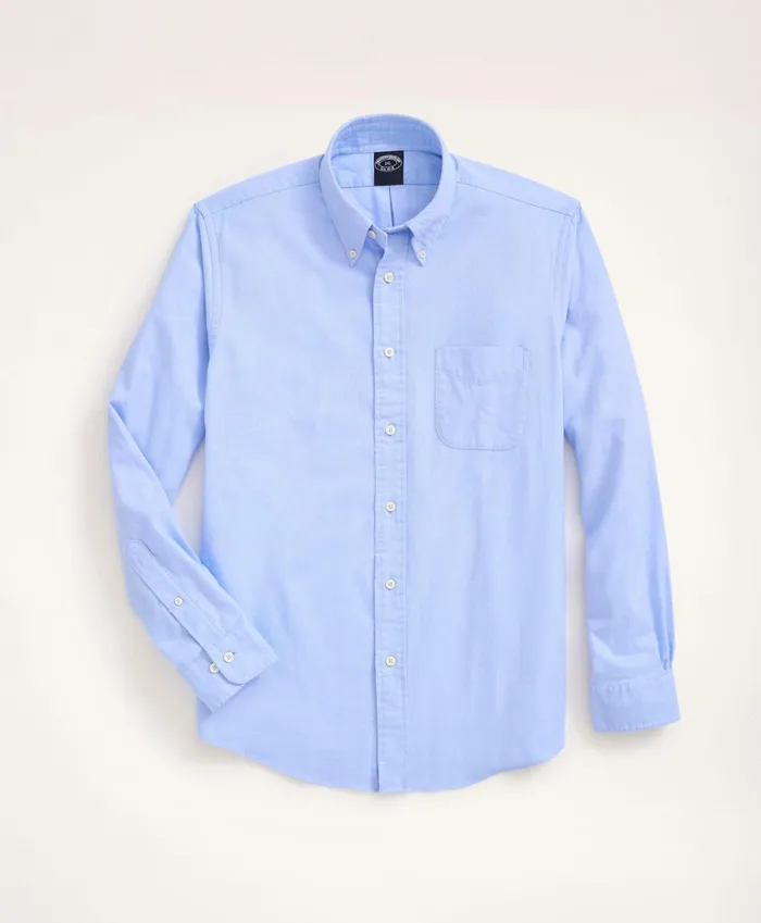 Sport Shirts Men Brooks Brothers Big andamp Tall Portuguese Flannel Shirt Light Blue