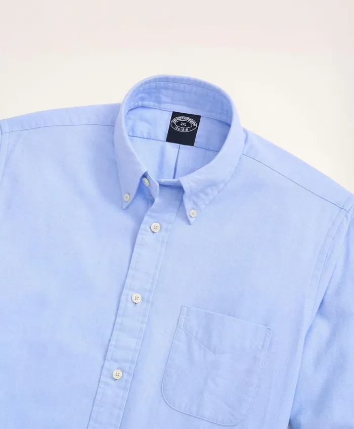 Sport Shirts Men Brooks Brothers Big andamp Tall Portuguese Flannel Shirt Light Blue