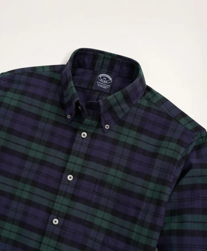 Sport Shirts Men Brooks Brothers Big andamp Tall Portuguese Flannel Shirt Navygreen