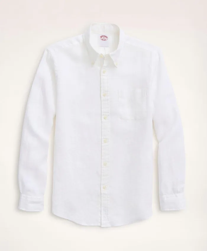 Sport Shirts Men Brooks Brothers Big andamp Tall Sport Shirt Irish Linen White