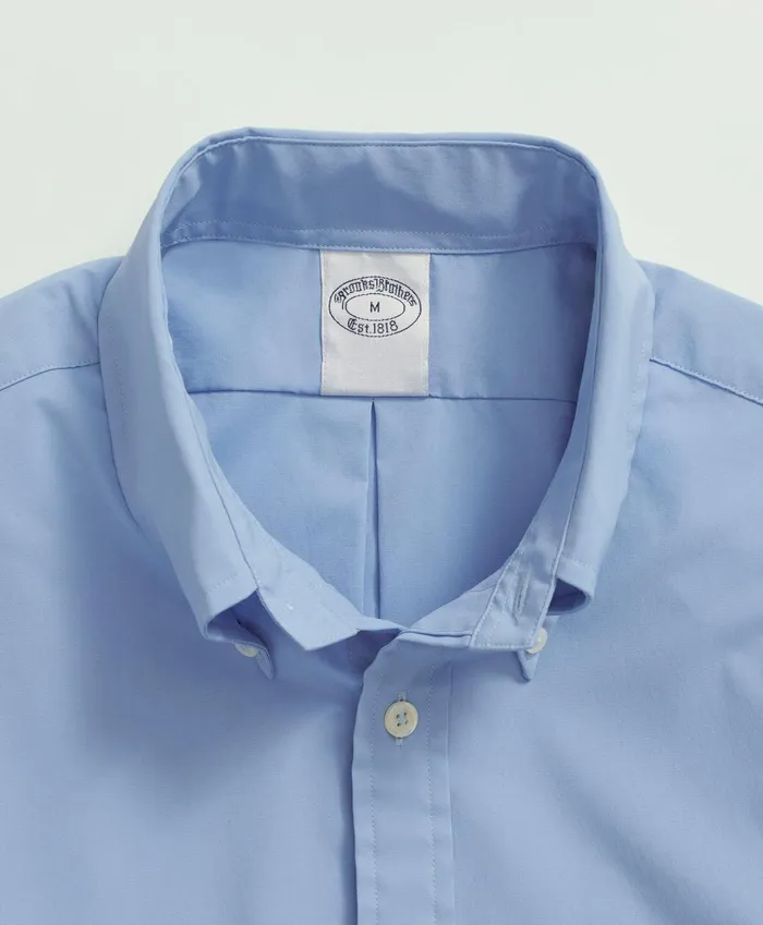 Sport Shirts Men Brooks Brothers Brooks Brothers Stretch Performance Series Sport Shirt Light Blue