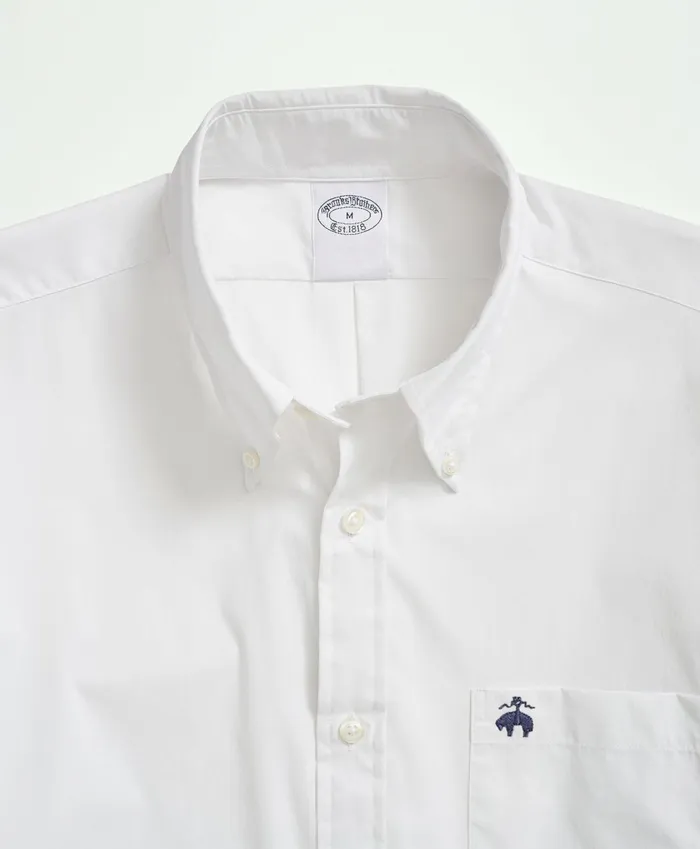 Sport Shirts Men Brooks Brothers Brooks Brothers Stretch Performance Series Sport Shirt White