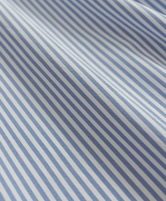 Sport Shirts Men Brooks Brothers Brooks Brothers Stretch Performance Series Stripe Sport Shirt Blue