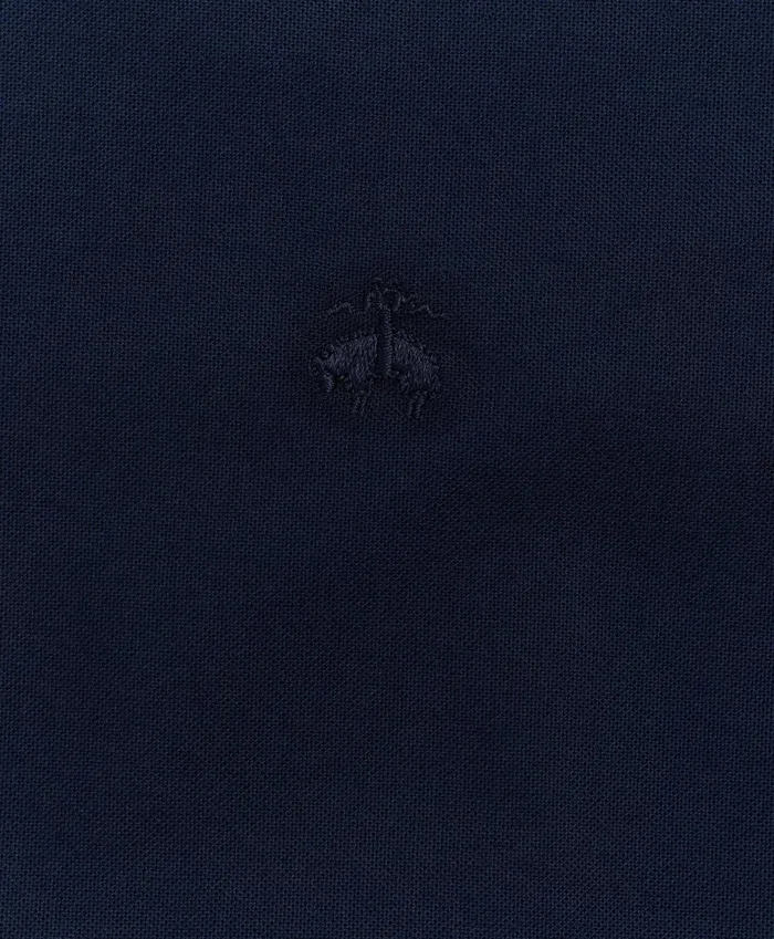 Sport Shirts Men Brooks Brothers Stretch NonIron Oxford ButtonDown Collar ShortSleeve Sport Shirt Navy