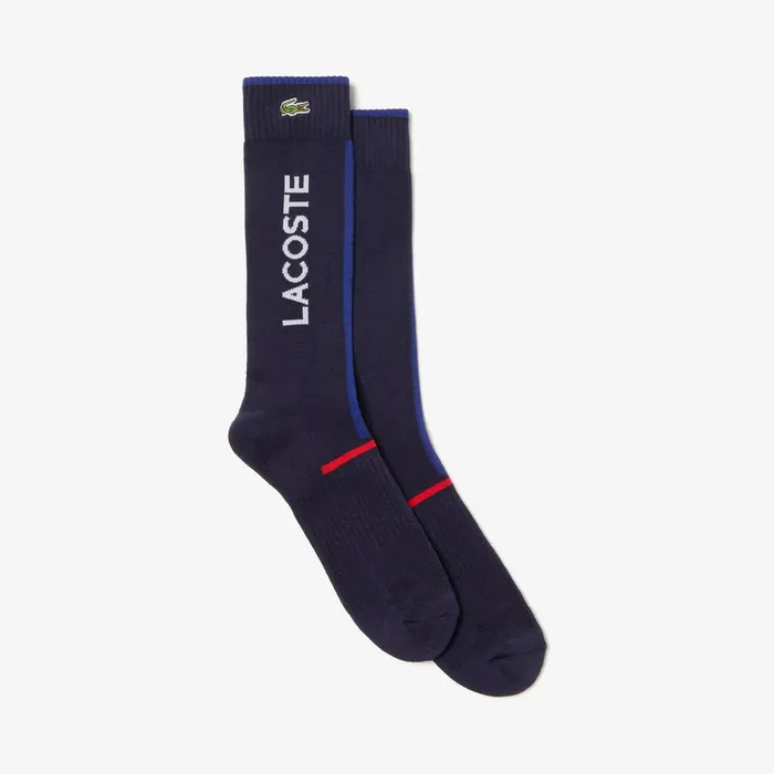 SPORT Striped And Logo Socks Navy BlueRedGrey Mens Lacoste Socks Online Outlet Store SPORT Striped And Logo Socks Navy BlueRedGrey Mens Lacoste Socks Online Outlet Store