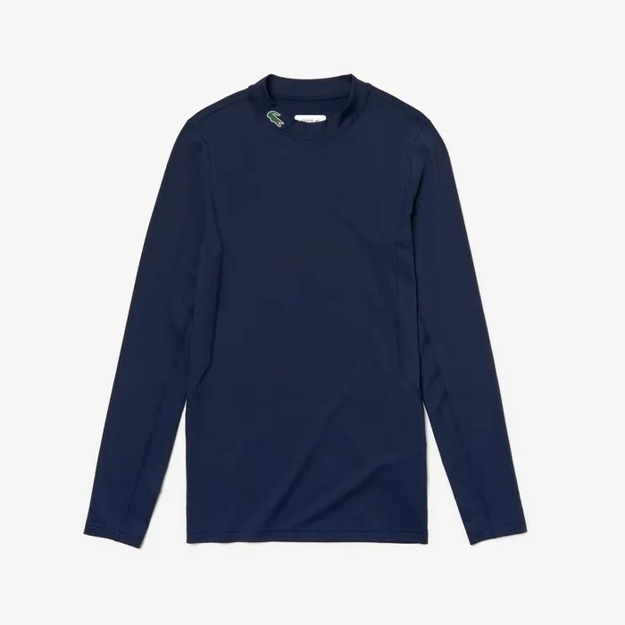 SPORT Technical Jersey Tshirt Navy Blue Mens Lacoste TShirts For Sale