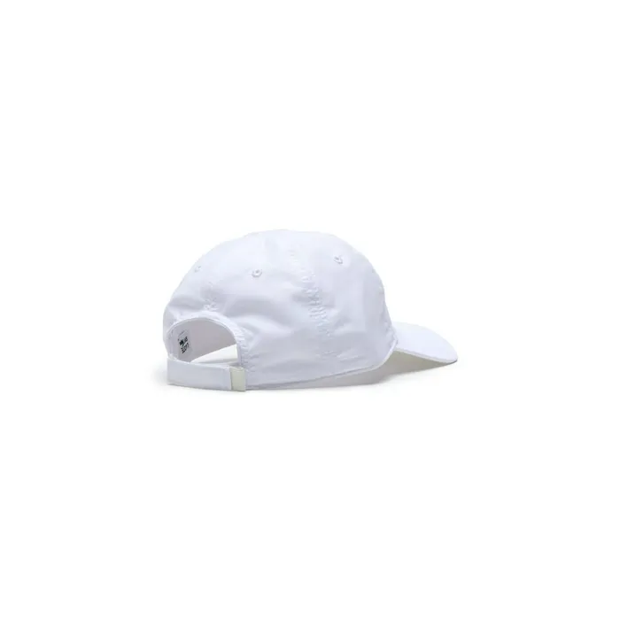 SPORT Tennis Microfiber Crocodile Cap White Mens Lacoste Caps and Hats Outlet