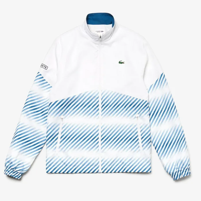 SPORT Tennis Tracksuit WhiteWhiteBlueBlack Mens Lacoste Tracksuits Gift Ideas