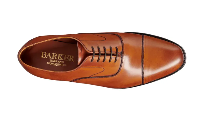 Stan 8211 Antique Rosewood Mens Barker Shoes Oxfords