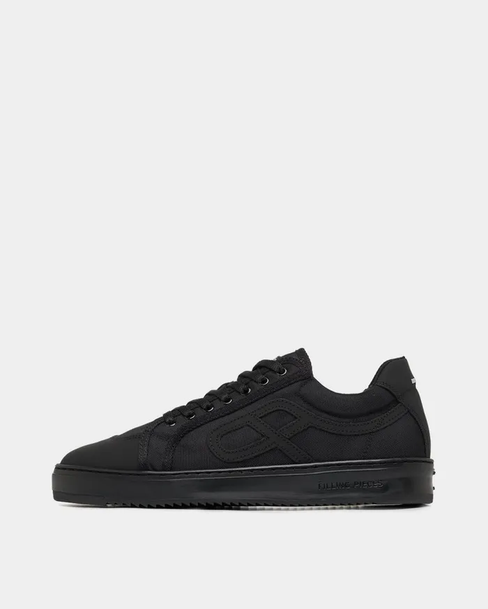 Stance Canvas Black MenWomen Filling Pieces Sneakers