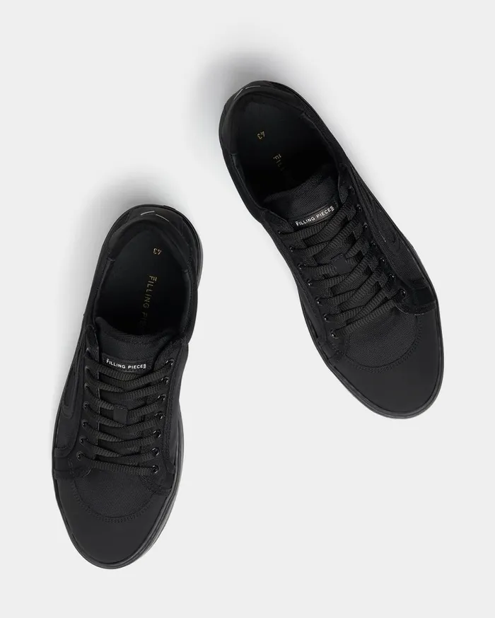 Stance Canvas Black MenWomen Filling Pieces Sneakers