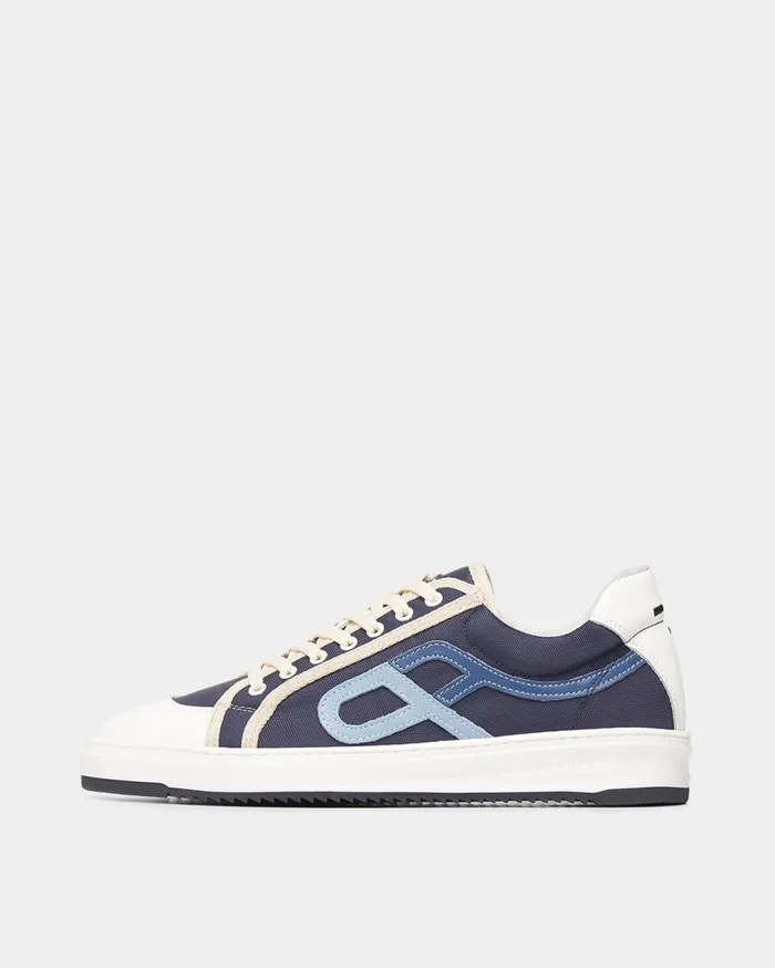 Stance Canvas Navy MenWomen Filling Pieces Sneakers