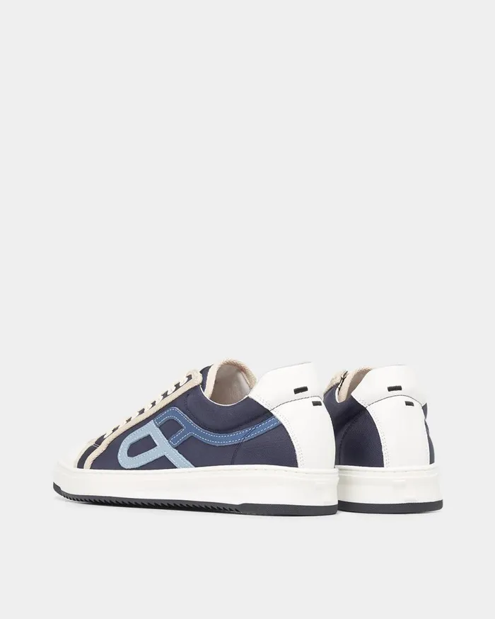 Stance Canvas Navy MenWomen Filling Pieces Sneakers