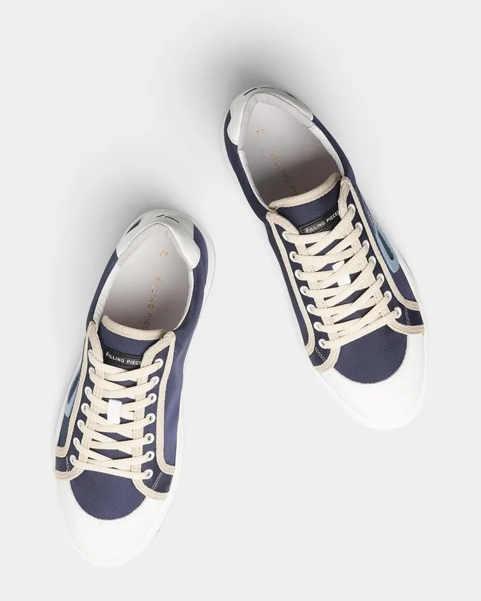 Stance Canvas Navy MenWomen Filling Pieces Sneakers