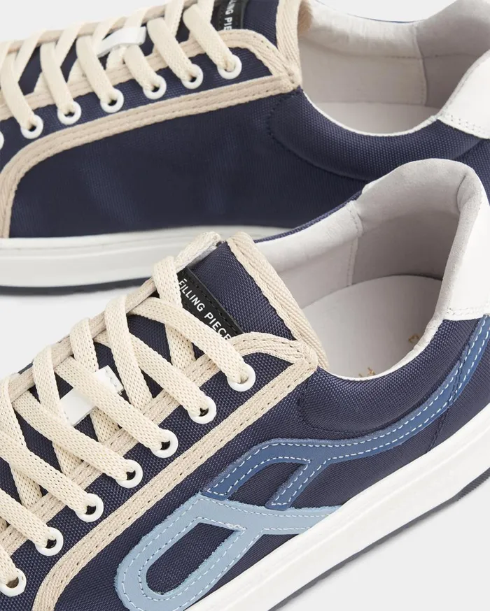 Stance Canvas Navy MenWomen Filling Pieces Sneakers