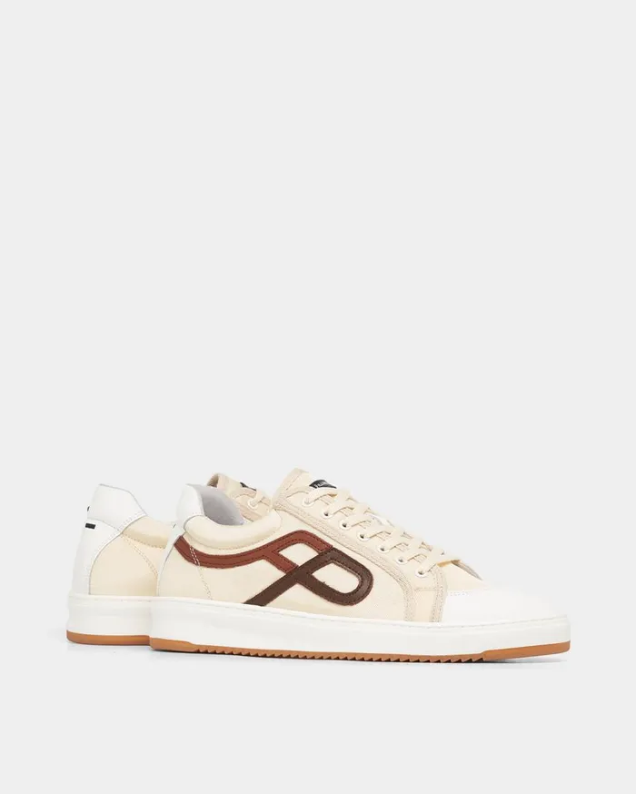 Stance Canvas Off White WomenMen Filling Pieces Sneakers