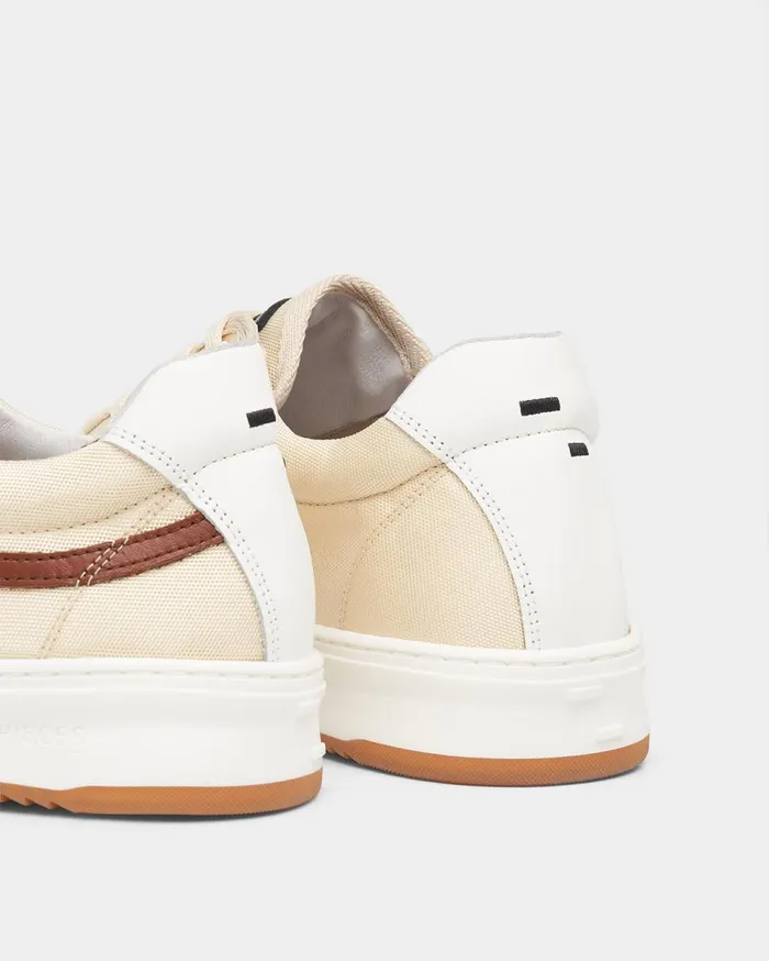 Stance Canvas Off White WomenMen Filling Pieces Sneakers