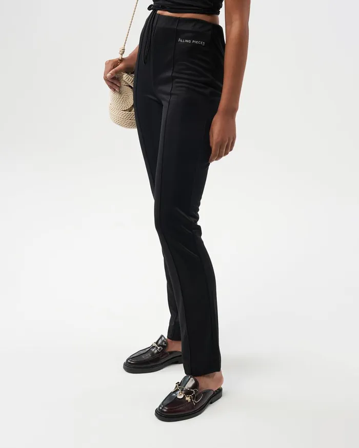 Stretch Trouser Black Women Filling Pieces Pants and Shorts