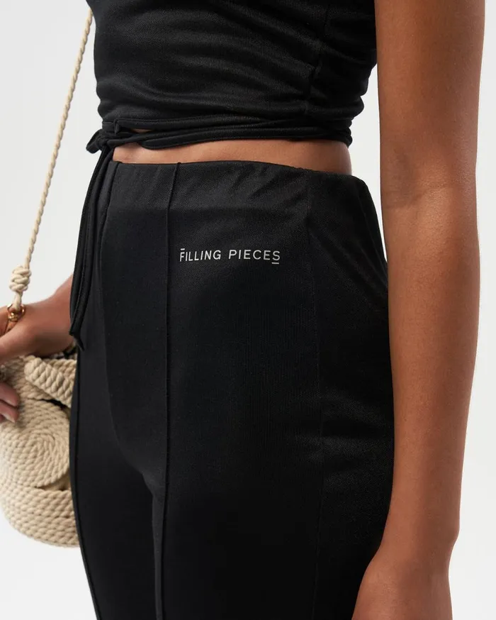 Stretch Trouser Black Women Filling Pieces Pants and Shorts