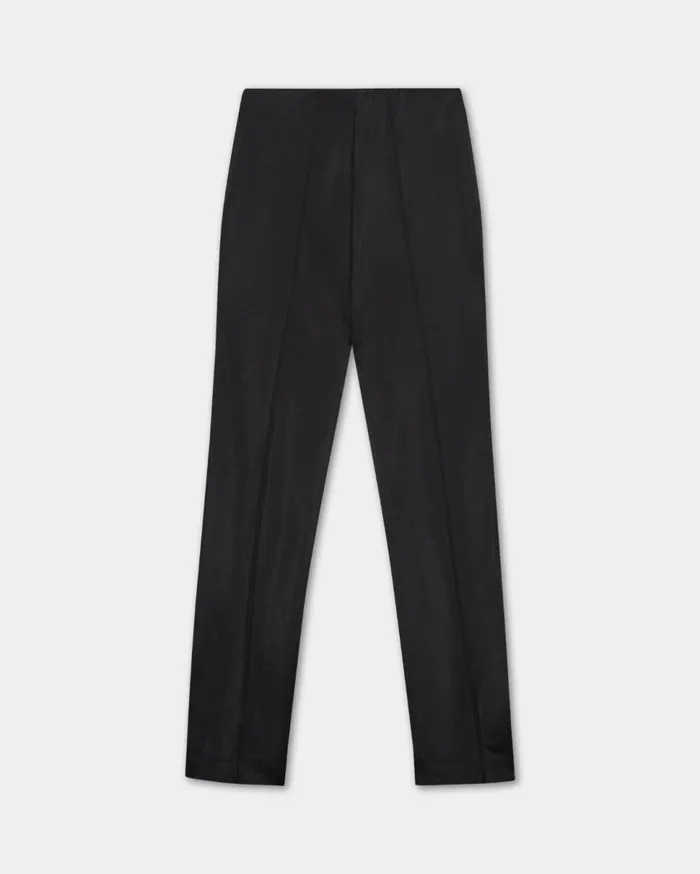Stretch Trouser Black Women Filling Pieces Pants and Shorts