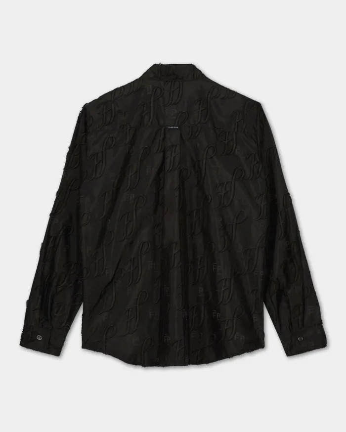 Studio Shirt Monogram Black Women Filling Pieces TShirts and Shirts