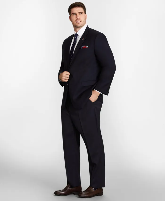 Suits Men Brooks Brothers Big andamp Tall Stretch Wool TwoButton 1818 Suit Navy Suits Men Brooks Brothers Big andamp Tall Stretch Wool TwoButton 1818 Suit Navy