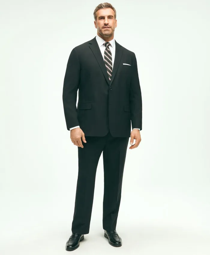 Suits Men Brooks Brothers Brooks Brothers Explorer Collection Big andamp Tall Suit Jacket Black