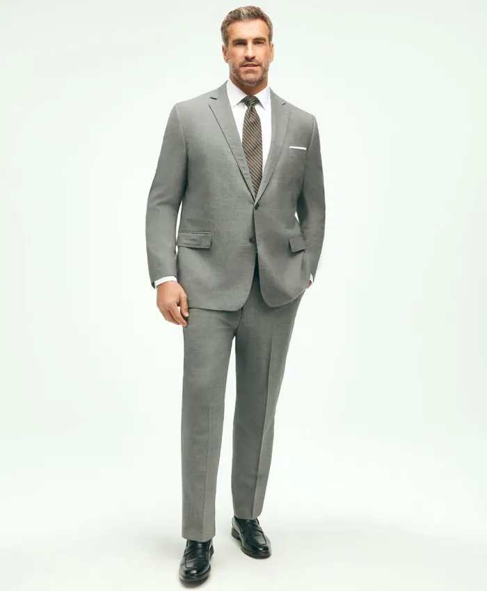 Suits Men Brooks Brothers Brooks Brothers Explorer Collection Big andamp Tall Suit Jacket Light Grey