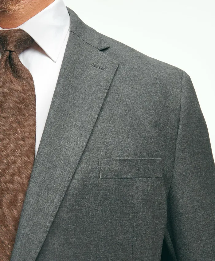 Suits Men Brooks Brothers Brooks Brothers Explorer Collection Big andamp Tall Suit Jacket Medium Grey