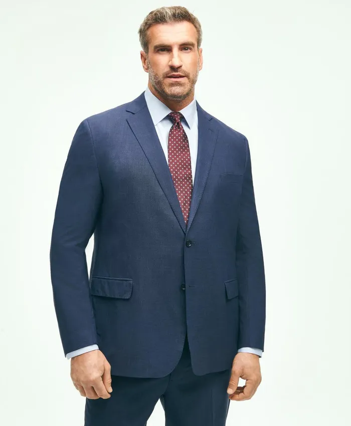 Suits Men Brooks Brothers Brooks Brothers Explorer Collection Big andamp Tall Suit Jacket Navy