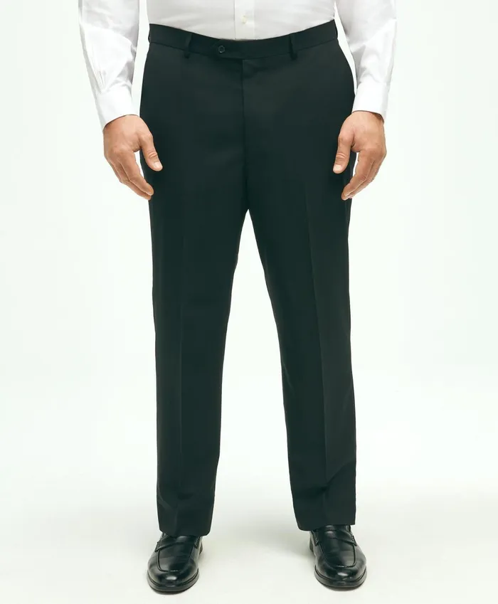 Suits Men Brooks Brothers Brooks Brothers Explorer Collection Big andamp Tall Suit Pant Black