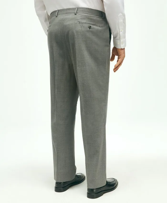 Suits Men Brooks Brothers Brooks Brothers Explorer Collection Big andamp Tall Suit Pant Light Grey