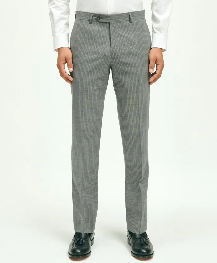 Suits Men Brooks Brothers Brooks Brothers Explorer Collection Classic Fit Wool Pinstripe Suit Pants Greywhite Suits Men Brooks Brothers Brooks Brothers Explorer Collection Classic Fit Wool Pinstripe Suit Pants Greywhite