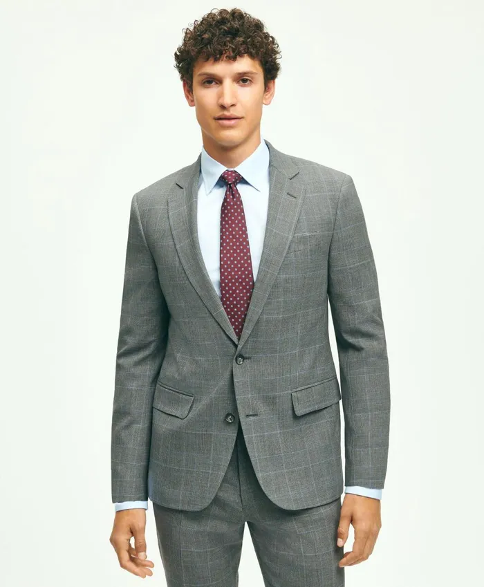 Suits Men Brooks Brothers Brooks Brothers Explorer Collection Classic Fit Wool Plaid Suit Jacket Grey Suits Men Brooks Brothers Brooks Brothers Explorer Collection Classic Fit Wool Plaid Suit Jacket Grey