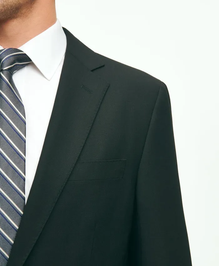 Suits Men Brooks Brothers Brooks Brothers Explorer Collection Regent Fit Suit Jacket Black