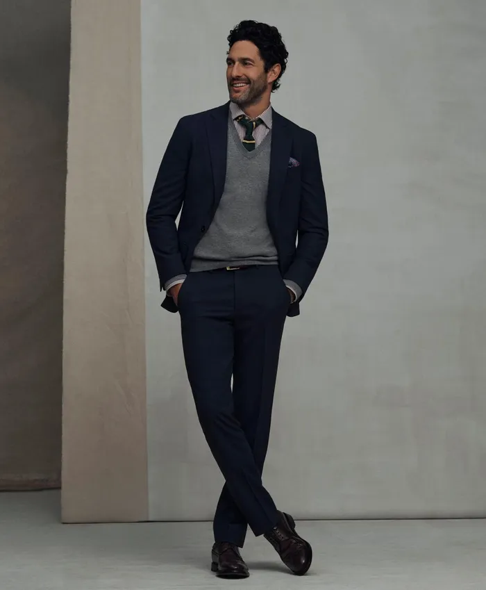 Suits Men Brooks Brothers Brooks Brothers Explorer Collection Regent Fit Suit Pants Navy