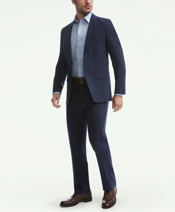 Suits Men Brooks Brothers Brooks Brothers Explorer Collection Regent Fit Suit Pants Navy